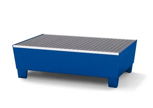 Záchytná vana pro 2x 200l sud, lakovaná s roštem