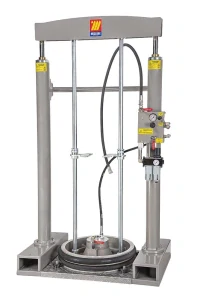 Rám s přítlakem pro sudy 180 - 220kg pro sání 50mm-60kg